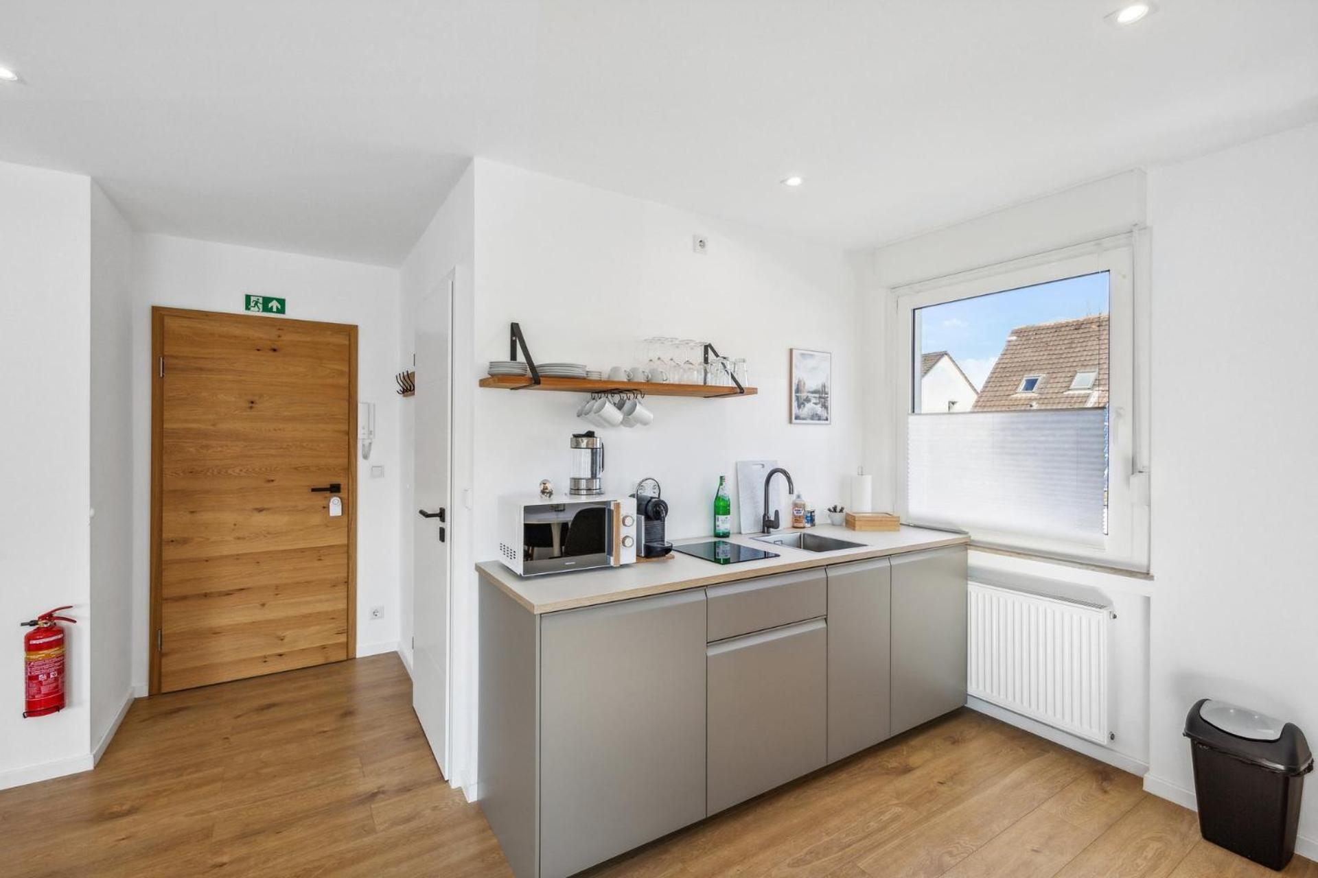 Citychalet-Uni- Boxspringbett Kueche-Ruhig-Parkplatz Bochum Eksteriør bilde