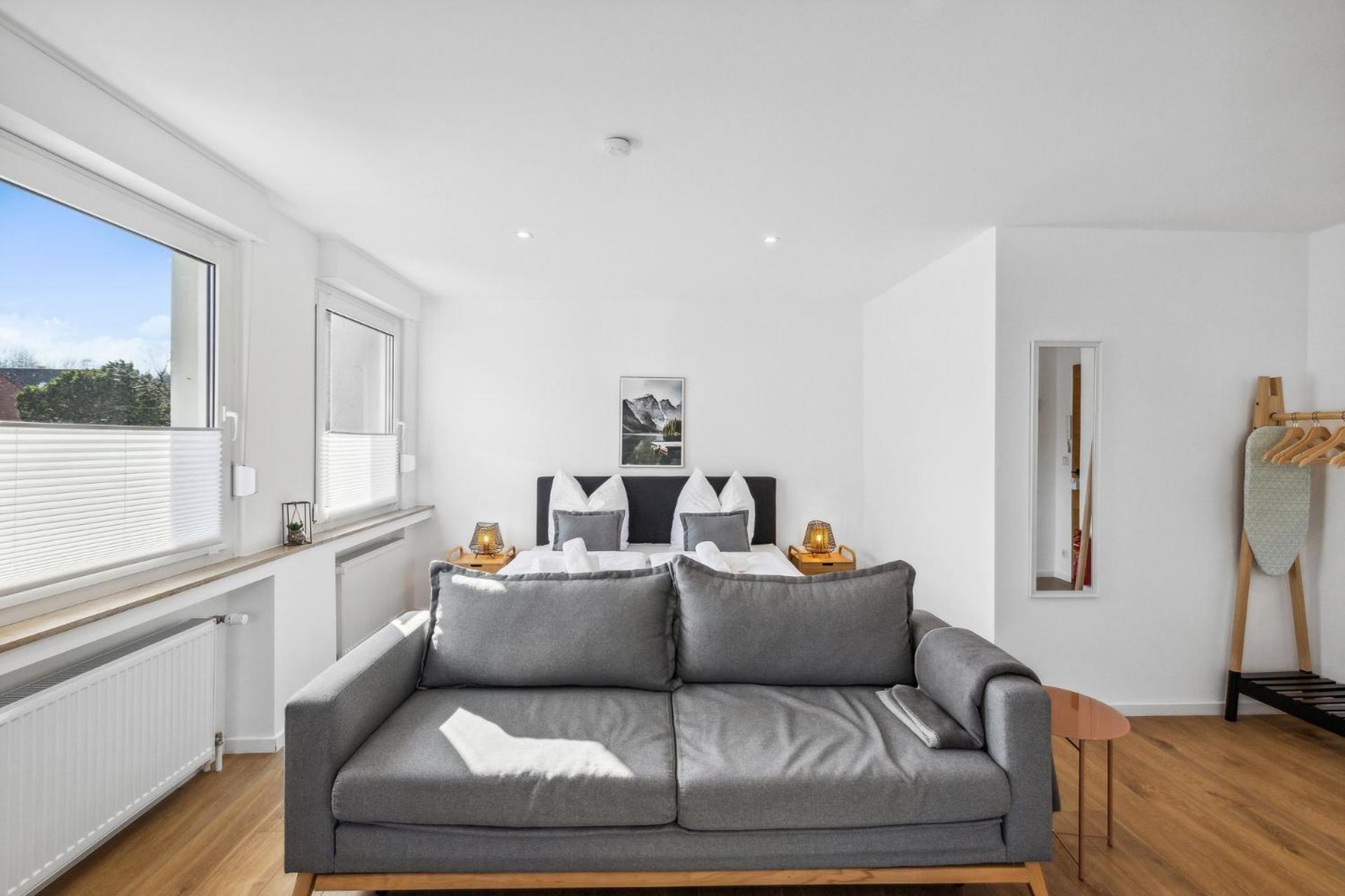 Citychalet-Uni- Boxspringbett Kueche-Ruhig-Parkplatz Bochum Eksteriør bilde